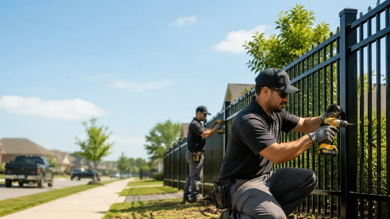 Metal Fence Installation in Ames, NE